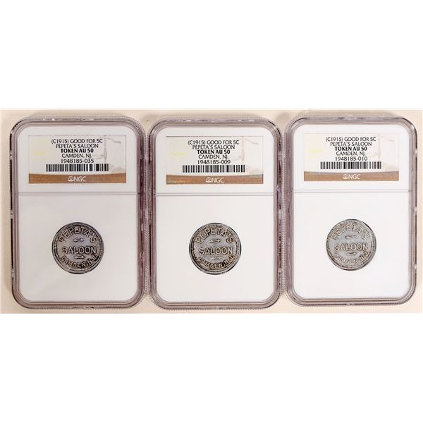 Pepeta's Saloon Graded Tokens (3) [192398]