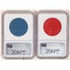 Image 2 : Adams Dry Goods Tokens: High Grade (2) [192234]