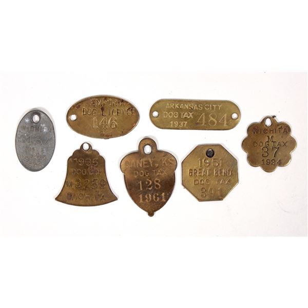Midwestern Dog Tag Group (7) [193588]