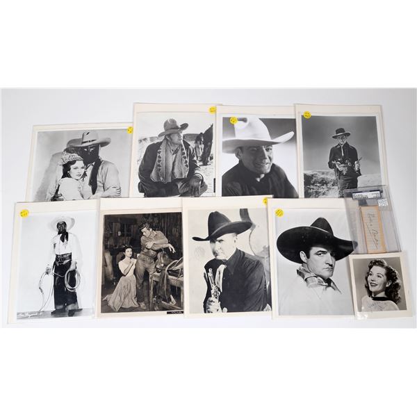 Vintage Hollywood Autographs and Photos [193512]