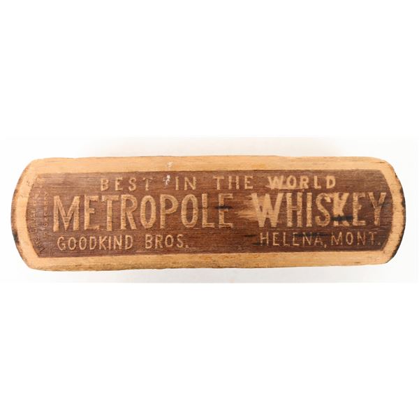 Metropole Whiskey Advertising Pool Table Brush [193690]