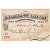 Image 1 : Pittsburgh & Lake Erie Railroad Pass 1882 [180026]