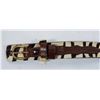 Image 3 : Zebra Print Horsehair Fashion Belt [189875]