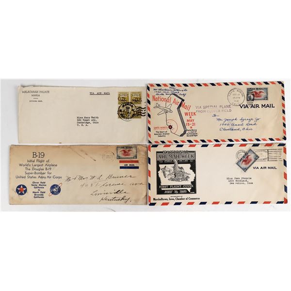 National Air Mail Week Covers (4) [187067]