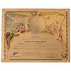Image 1 : PanAm Airways Date Line Crossing Certificate, 1949 [193228]