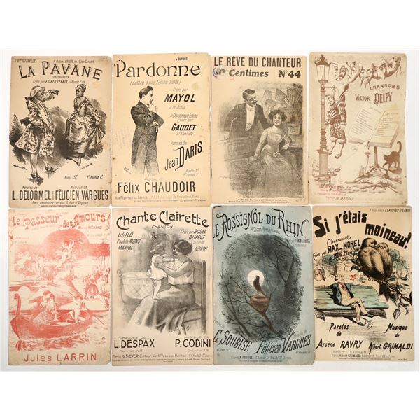 French Vintage Music Programs, 8 [193741]
