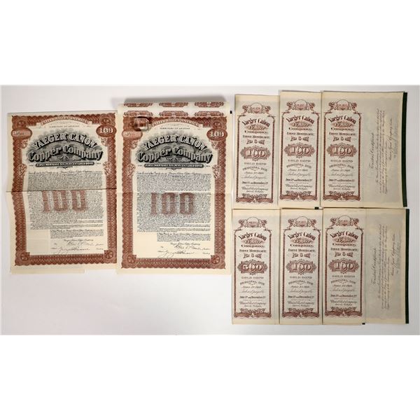 Yaeger Canon Copper Bonds, 7, 1903 [194104]