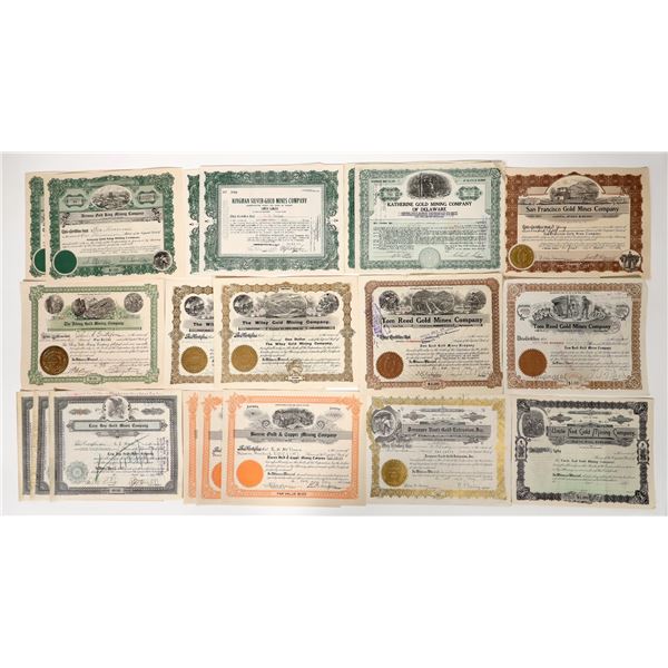 Arizona Gold Mining Stocks Collection [194096]