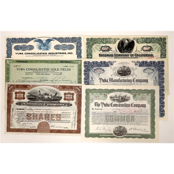 Yuba County Gold Dredging Stocks, 1914-1958 [191897]
