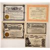 Image 1 : Mine Stock Certs (5) [192719]