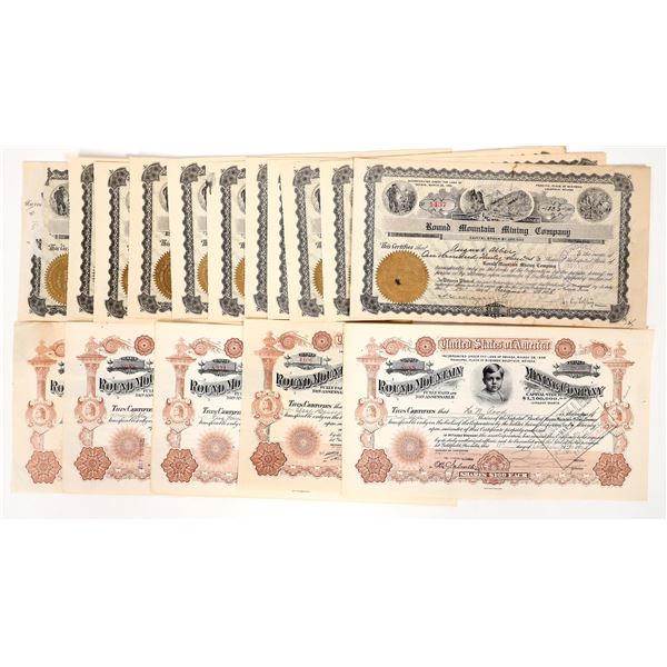 Round Mountain MC stocks, 2 Different, 15 Total [193788]