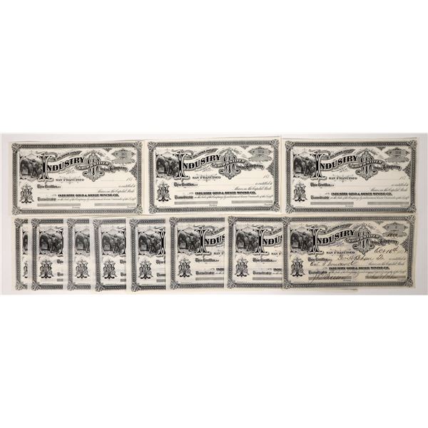Industry Gold & Silver Mining Stocks, 11, 1878 [193927]