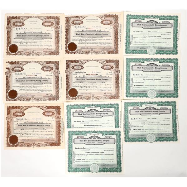 Black Bear Cons. MC Stocks, 2 Different, 10 Total [193789]