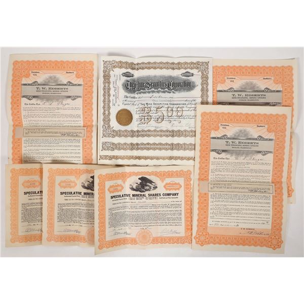Mining Finance Stock Collection, 1905-1930 [192165]