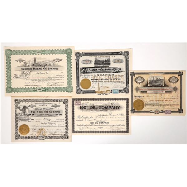 California Oil Stocks, 1901-1909 [192631]