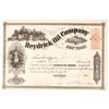 Image 1 : Heydrick Oil Company Stock, 1866 [192021]