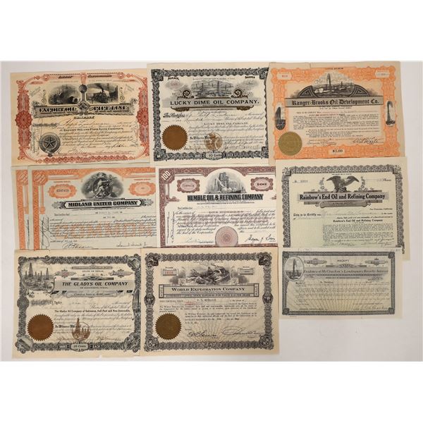 Texas Oil Stocks (10) [192482]