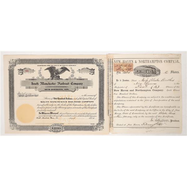 Connecticut RR Stock Pair [192343]