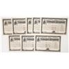 Image 1 : Chicago, Kansas and Western RR $20 Bond Scrip Certificates, 7, 1887 [192586]