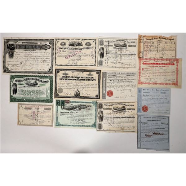 Massachusetts RR Stock Collection, 13, 1840-1943 [192612]