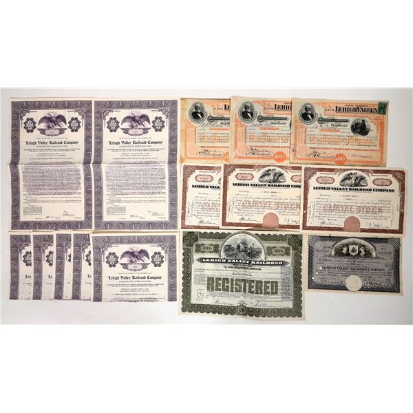 Lehigh Valley RR Stocks and bonds, 15, 1873-1950 [192621]