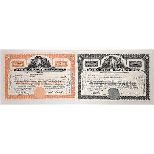 Packard Motor Car Stock Pair, 1954-1957 [191869]