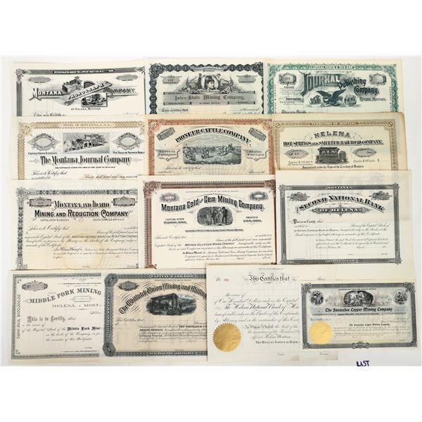 Montana Unissued Scarce Stocks, 13 [193686]