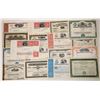 Image 1 : Bank & Financial Stock Certificates (17) [192485]