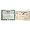 Image 1 : Pair of National Bank Stocks, 1872-1937 [192561]