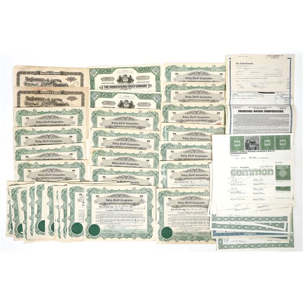 Securities Stocks Collection [191141]