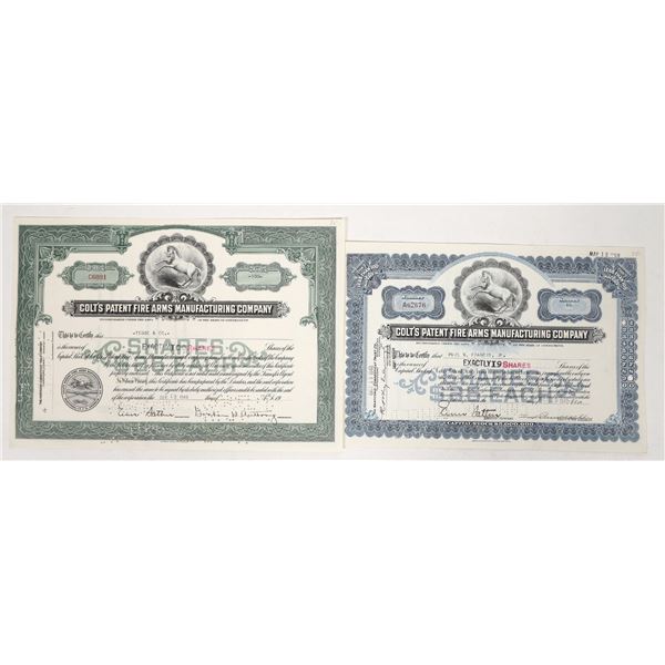 Colt Mfg. Stock Pair, 1942-1946 [192176]
