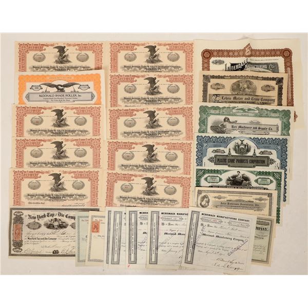 Manufacturing Stock Collection [191095]