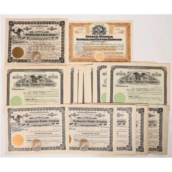Lumber Stocks in Quantity, 4 Different, 77 [192282]