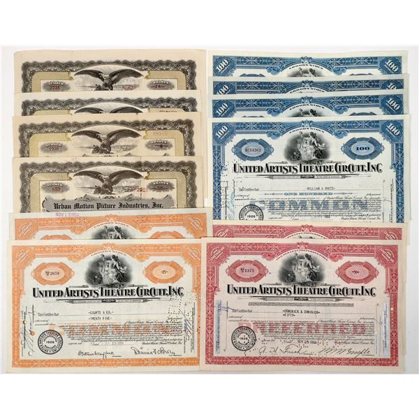 Motion Picture Stocks, 4 Different with Dupes [191044]