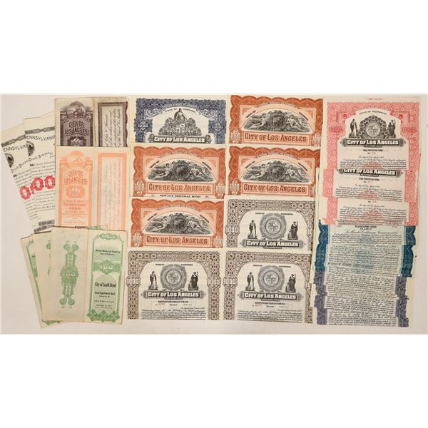 Municipal Bonds, 9 Different with Dupes [191097]