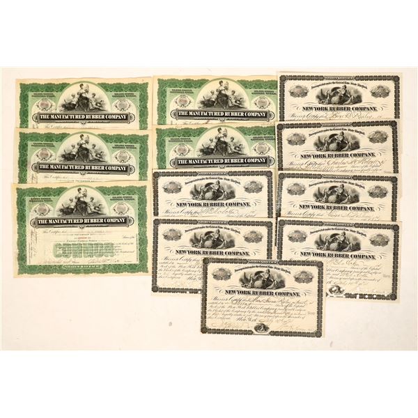 Rubber Stocks, 2 Different, 5 Each [191272]