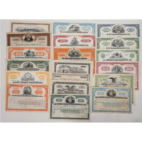 Store & Dept. Store Stock Collection, 20 [192304]