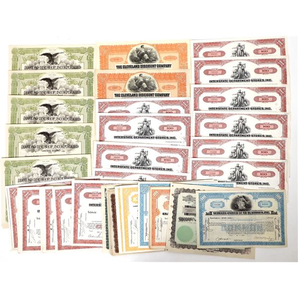 Stores and Shops Stock Group [191673]