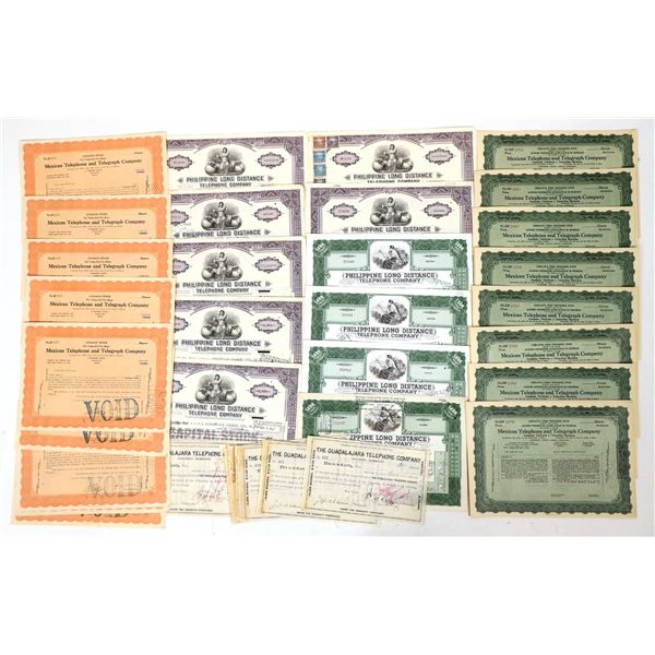 Mexico & Philippine Telephone Stock Assortment [189823]