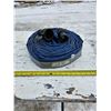 Image 1 : 100' - 2" Blue Vinyl Water Hose c/w clamp ends