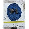 Image 2 : 100' - 2" Blue Vinyl Water Hose c/w clamp ends