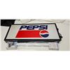 Image 3 : vintage 1970 Pepsi advertising sign 11 3/4"x27 3/4" w/ extra bulb