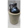 Image 2 : antique crock ware jug with cork