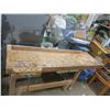 Image 2 : Solid wood cabinet maker's work bench with side and end vises