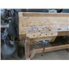 Image 4 : Solid wood cabinet maker's work bench with side and end vises