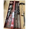 Image 2 : LOT OF VARIOUS SHOP TOOLS (HAMMER/SOCKETS,ETC.)