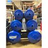 Image 1 : 6 DUMBELL SET WITH STAND. 2-2.5LBS/2-5LBS/2-10LBS