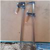 Image 1 : 2 wood handle clamps