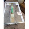 Image 2 : metal door insert with blind - 22"x36"