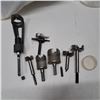 Image 1 : Specialty hole saws - Lee Valley drill and plug sets ($100 each), 3/8" mortise cutter for drill pres